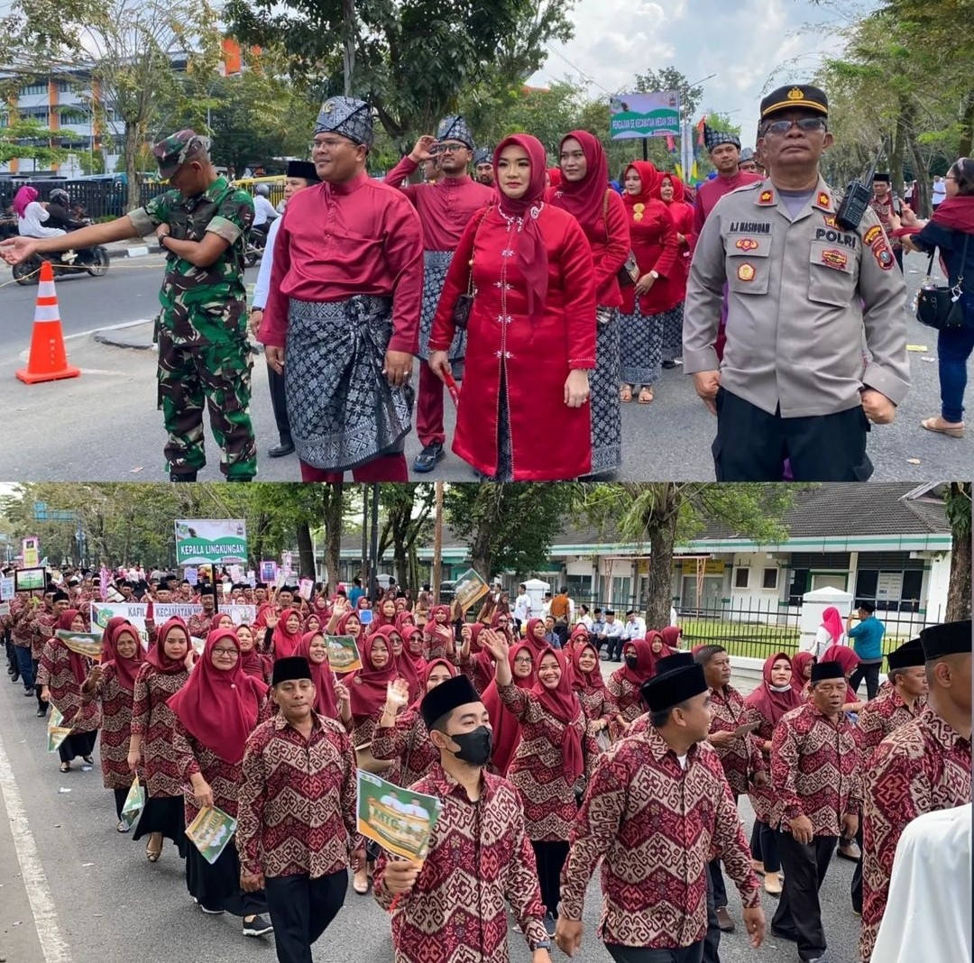 Pawai Ta'aruf dalam rangka memeriahkan Musabaqah Tilawatil Qur'an.