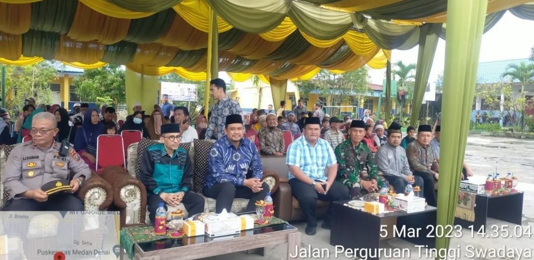Kegiatan Sunat Massal di SMPN 23 Di Jalan Perti Swadaya Kelurahan Binjai. Minggu, 05 Maret 2023.