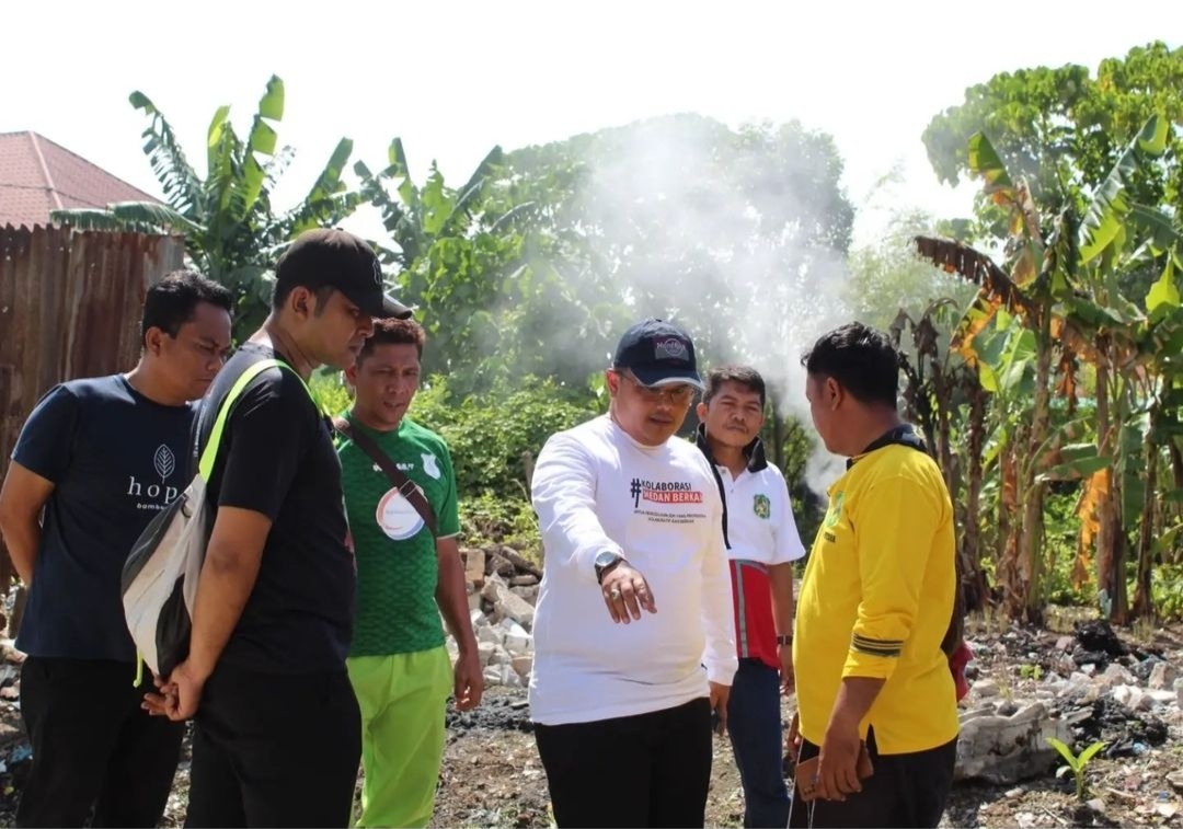 Menindak Lanjuti Kunjungan Bapak Walikota Medan M.Bobby Afif Nasution,SE,MM. Rabu, 24 Mei 2023 