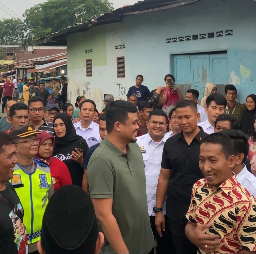 Kegiatan Sapa Lingkungan (SALING) yang dilakukan Walikota Medan. Rabu (25/05).